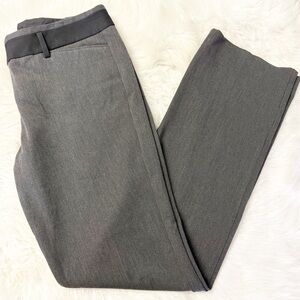 Express Editor Barely Boot Pants Charcoal Gray Size 8R NWT